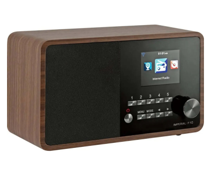 Radio i budzik IMPERIAL Imperial i110 V2 WLAN Internet Radio with Media Player Funct